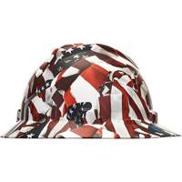 V-Gard&reg; Hydro Dip Full Brim Hard Hat, Meets CSA Type 1, Ratchet Suspension, Non-Vented Par Equipment