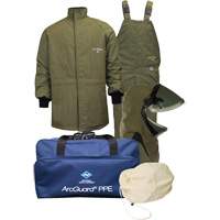 Arcguard Revolite Small Arc Flash Suit Kit with Lift Front Hood, 40 cal/cm² Par Equipment