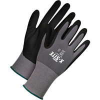 X-Site Lightweight Coated Gloves, 8, Nitrile Coating, 15 Gauge, Nylon/Lycra&reg; Shell Par Equipment