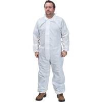Premium Coveralls, Small, White, Microporous Par Equipment