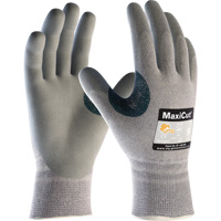 Gants r&eacute;sistants aux coupures en tricot sans coutures ATG MaxiCut 5, Taille T-petit, Calibre 13, Rev&ecirc;tement Mousse de nitrile, Enveloppe en Dyneema/Nylon, ASTM ANSI niveau A4/EN 388 niveau 4/EN 388 niveau C Par Equipment