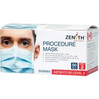Disposable Procedure Face Masks, ASTM F2100 Level 3, Class 1 Par Equipment