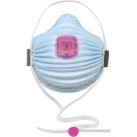 Respirateur de la s&eacute;rie AirWave 4400 avec Smartstrap et garniture d'&eacute;tanch&eacute;it&eacute; int&eacute;grale en mousse, P100, Certifi&eacute; NIOSH, Moyen/grand Par Equipment