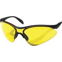 Lunettes de s&eacute;curit&eacute; Miranda, Lentille Jaune, Anti-&eacute;gratignures, R&eacute;pond ou surpasse la norme CSA Z94.3 Par Equipment
