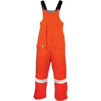 Westex UltraSoft&reg; AllOut Quilt Lined Winter Bib Overall, Small, High Visibility Orange Par Equipment