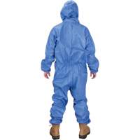Hooded Coveralls, Medium, Blue, SMS Par Equipment