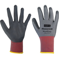Gants de protection contre les coupures WorkEasy, Taille 6/T-petit, Calibre 13, Rev&ecirc;tement Mousse de nitrile, Enveloppe en Polyester, EN 388 niveau 1 Par Equipment