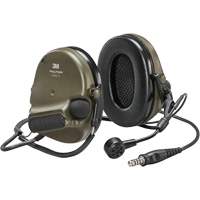 Casque VI NIB avec fils de sortie unique Peltor ComTac, Style Cordon cervical, 22 dB Par Equipment