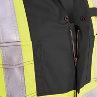 7702BK FR-Tech&reg; 88/12 FR Arc Rated Coveralls, Size 36, Black, 9.7 cal/cm² Par Equipment