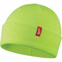 Tuque &agrave; revers haute visibilit&eacute;, Taille unique, Vert Par Equipment