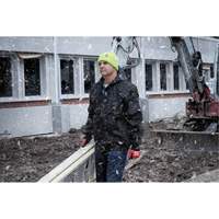 Tuque &agrave; revers haute visibilit&eacute;, Taille unique, Vert Par Equipment