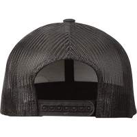 Casquette &agrave; patte pressionn&eacute;e GridIron, Noir, Coton/Nylon/Polyester Par Equipment
