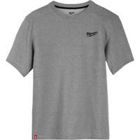 T-shirt de travail hybride, Hommes, Petit, Gris Par Equipment