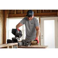 T-shirt de travail hybride, Hommes, Petit, Gris Par Equipment