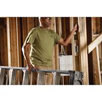 T-shirt de travail hybride, Hommes, Petit, Vert Par Equipment