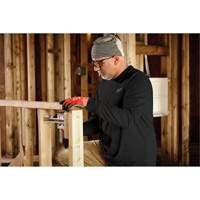 T-shirt de travail hybride, Hommes, Petit, Noir Par Equipment