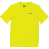 Workskin Lightweight High Visibility Shirt, Men's, Small, Yellow Par Equipment