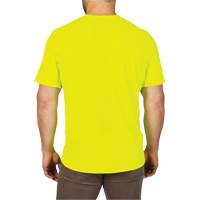 Workskin Lightweight High Visibility Shirt, Men's, Small, Yellow Par Equipment
