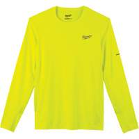 Workskin Lightweight High Visibility Shirt, Men's, Small, Yellow Par Equipment