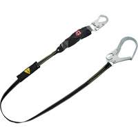 V-Series Welding Shock Absorbing Lanyard, 6', Snap Hook Center, Snap Hook Leg Ends, Kevlar&reg;/Nomex&reg; Par Equipment