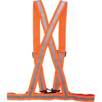 Traffic Harness, High Visibility Orange, Silver Reflective Colour, 3X-Large SGZ626 | Par Equipment