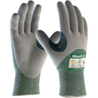 Gants en tissu technique r&eacute;sistant aux coupures ATG MaxiCut, Taille Grand, Calibre 15, Rev&ecirc;tement Nitrile, Enveloppe en Fil technique, ASTM ANSI niveau A2/EN 388 niveau 3/EN 388 niveau B Par Equipment