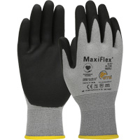 ATG MaxiFlex&reg; Elite Ultra Lightweight Touchscreen Compatible Gloves, Large, Nitrile Coating, 18 Gauge, Nylon Shell Par Equipment