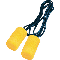Bouchons d'oreilles classiques E-A-R, Vrac - Sac en poly, Grand, Avec cordon Par Equipment