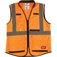 Performance Safety Vest, High Visibility Orange, 4X-Large/5X-Large Par Equipment