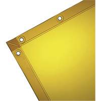 Welding Curtain, 72" x 96", High Transparency, Yellow SHA425 | Par Equipment