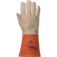 TIG Welding Gloves, Grain Deerskin, Size Medium Par Equipment