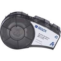 Self-Laminating Wrap Around Labels with Ribbon, Black Par Equipment