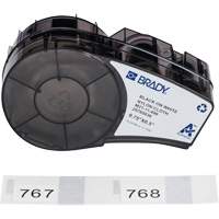 Aggressive Adhesive Multi-Purpose Labels with Ribbon, Black Par Equipment