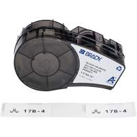 Aggressive Adhesive Multi-Purpose Labels with Ribbon, Black Par Equipment