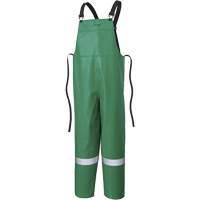 CA-43<sup>®</sup> FR Chemical- & Acid-Resistant Safety Bib Pants, Small, Green SHB227 | Par Equipment