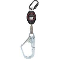 Cordage de s&eacute;curit&eacute; autor&eacute;tractable avec grand mousqueton Dynamic, 7', Polyester, Pivotant Par Equipment