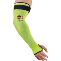 ProFlex 7941-PR Cut-Resistant Protective Arm Sleeve, TenaLux, 18", ASTM ANSI Level A4/EN 388 Level D, High Visibility Lime Par Equipment