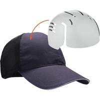 Skullerz 8946 Standard Baseball Cap with Bump Cap Insert, Navy Blue SHB491 | Par Equipment