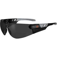 Skullerz SAGA Frameless Safety Glasses, Smoke Lens, Anti-Scratch Coating, ANSI Z87+/CSA Z94.3 SHB505 | Par Equipment
