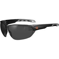 Skullerz VALI Frameless Safety Glasses, Smoke Lens, Anti-Scratch Coating, ANSI Z87+/CSA Z94.3 SHB511 | Par Equipment