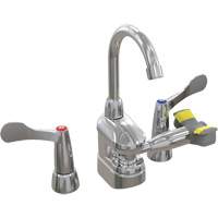 Swing-Activated Faucet/Eyewash with Wristblade Faucet Valves, Sink Mount Installation SHB554 | Par Equipment