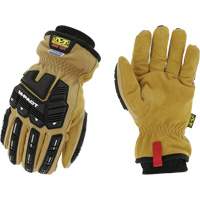 Gants imperm&eacute;ables ColdworkM-Pact, 8, Paume en Cuir fleur, Poignet &eacute;lastique Par Equipment