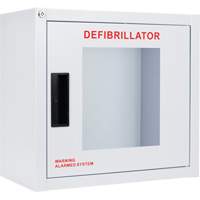 Standard Large AED Cabinet with Alarm, Zoll AED Plus<sup>®</sup>/Zoll AED 3™/Cardio-Science/Physio-Control For, Non-Medical SHC001 | Par Equipment