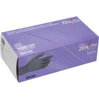 Medical Grade Disposable Gloves, Large, Nitrile, 6-mil, Powder-Free, Black, Class 2 Par Equipment