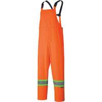5598 Combinaison de pluie imperm&eacute;able et l&eacute;g&egrave;re, Polyester/PVC, Petit, Orange haute visibilit&eacute; Par Equipment