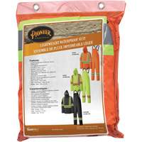 5598 Combinaison de pluie imperm&eacute;able et l&eacute;g&egrave;re, Polyester/PVC, Petit, Orange haute visibilit&eacute; Par Equipment