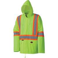 5599 Combinaison de pluie imperm&eacute;able et l&eacute;g&egrave;re, Polyester/PVC, T-petit, Jaune lime haute visibilit&eacute; Par Equipment