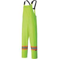 5599 Combinaison de pluie imperm&eacute;able et l&eacute;g&egrave;re, Polyester/PVC, T-petit, Jaune lime haute visibilit&eacute; Par Equipment