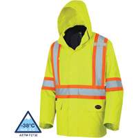 5633 Manteau 3 en 1 The Rock, Jaune lime haute visibilit&eacute;, T-petit Par Equipment