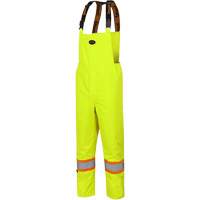 5054 Salopettes isol&eacute;es The Rock 300D, Polyester, Petit, Jaune lime haute visibilit&eacute; Par Equipment